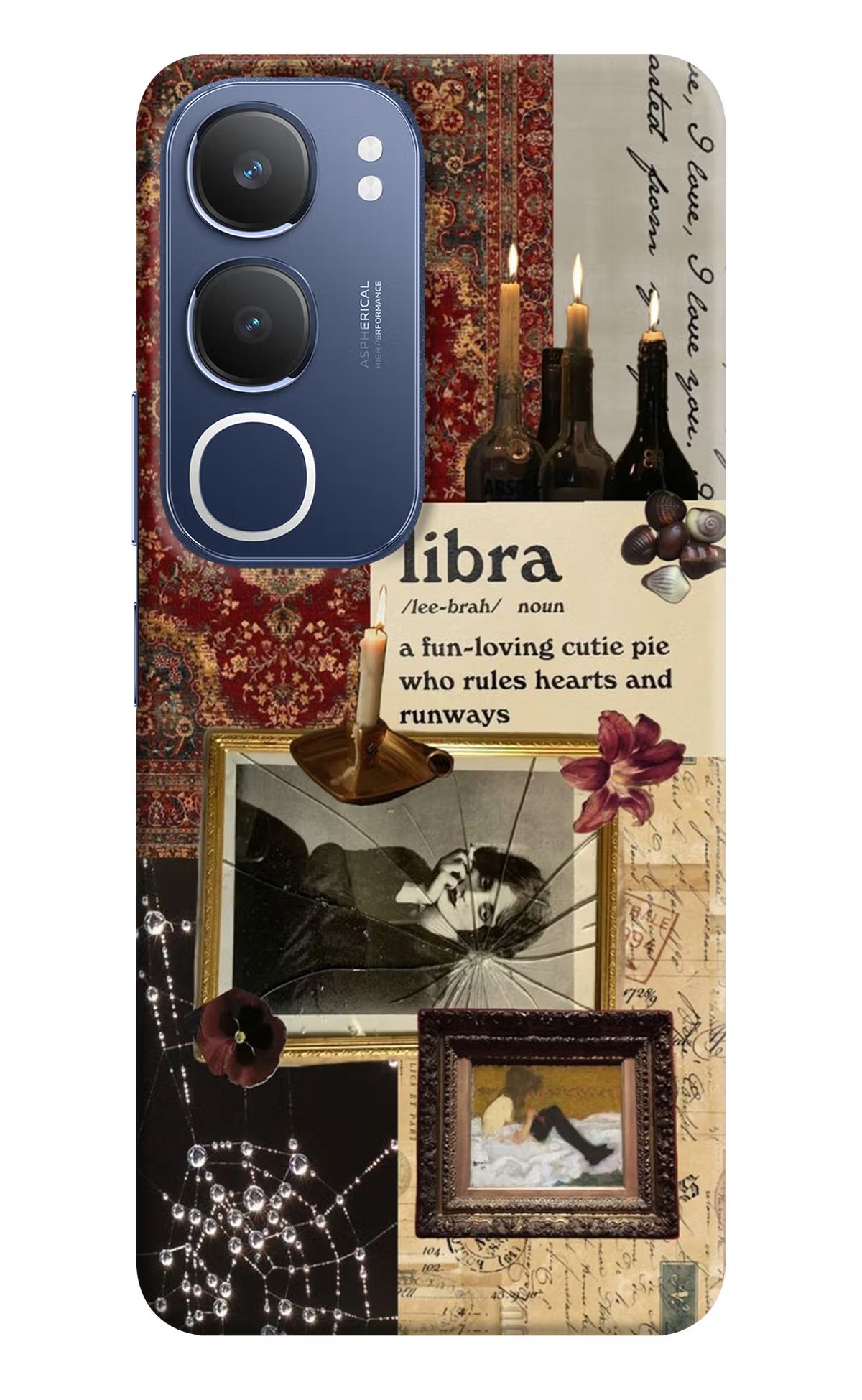 Libra Zodiac Vivo Y29 5G Hard Case Back Cover by Casekaro