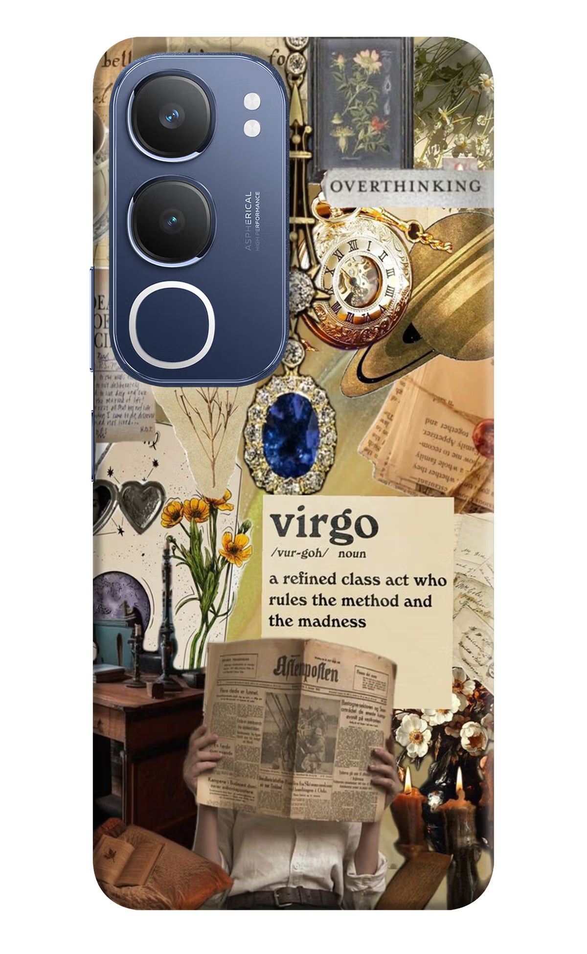 Virgo Zodiac Vivo Y29 5G Hard Case Back Cover by Casekaro