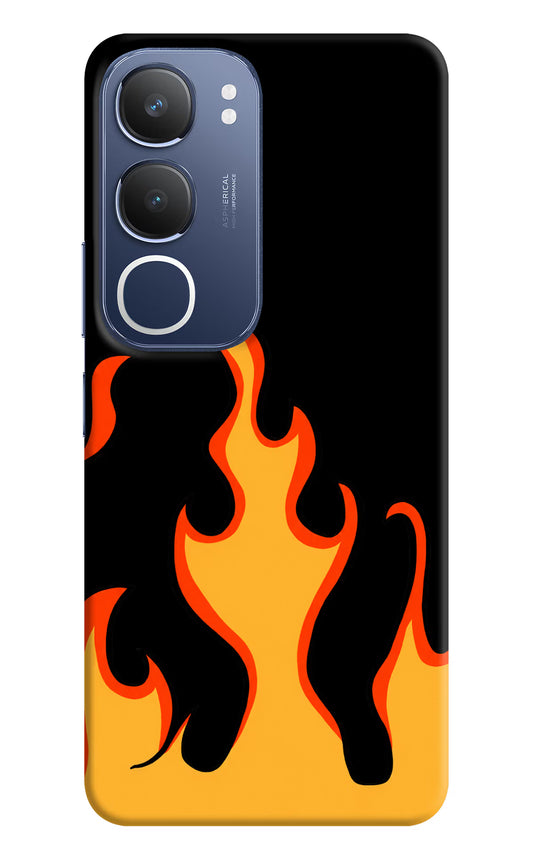 Fired Up – Black Vivo Y29 5G Hard Case Back Cover by Casekaro