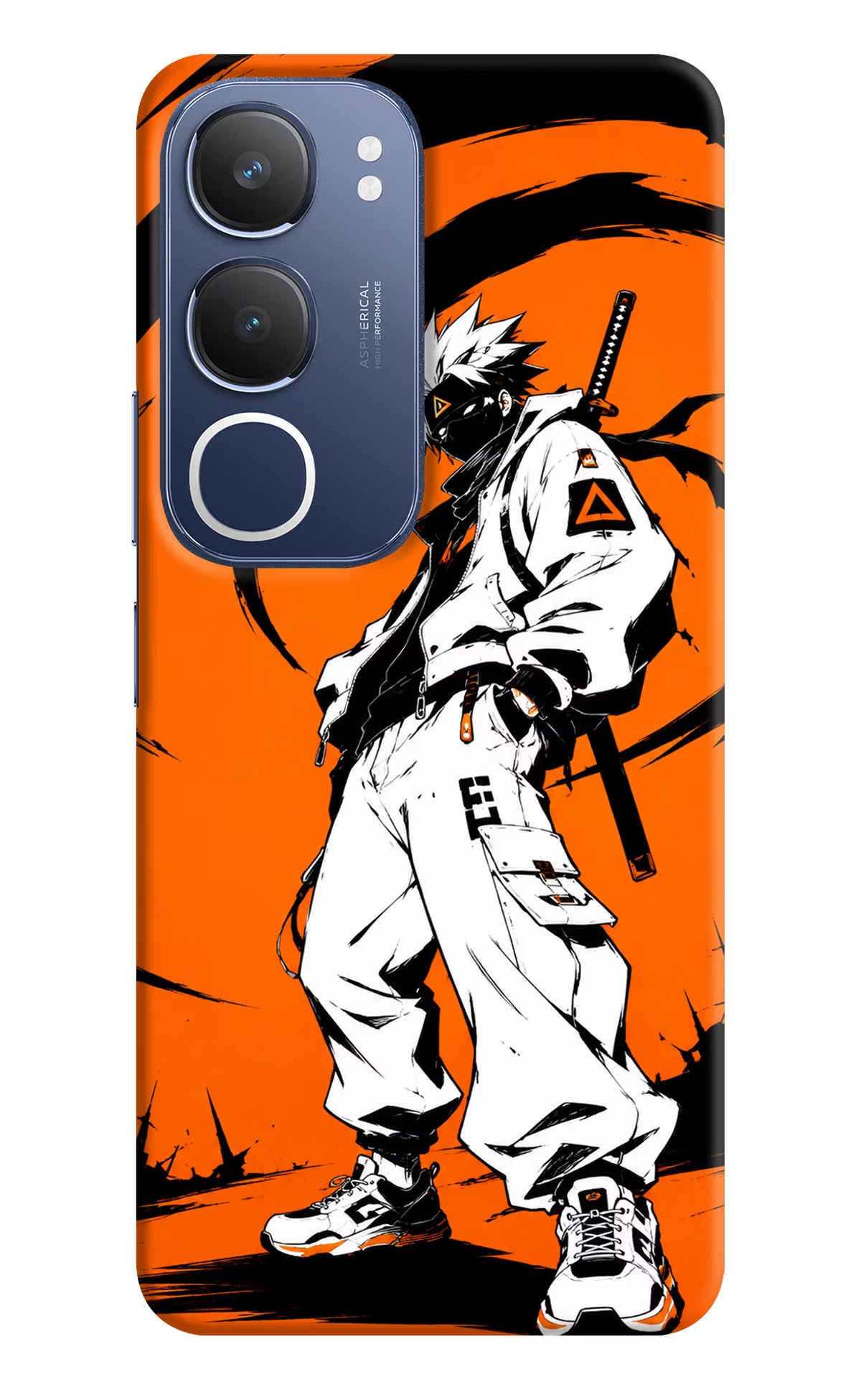 Street Samurai  Vivo Y29 5G Hard Case Back Cover by Casekaro