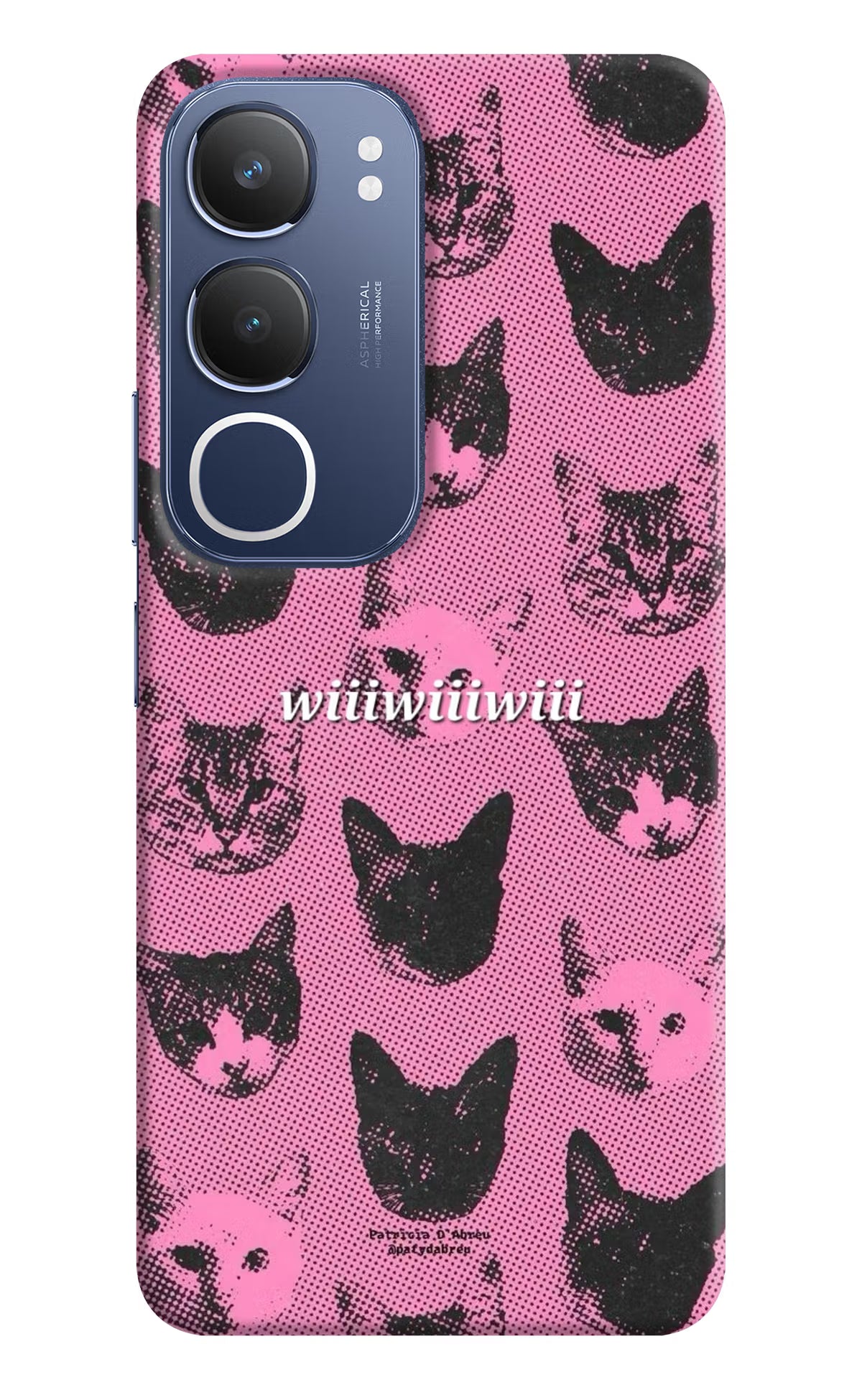 Pink Cats Vivo Y29 5G Back Cover