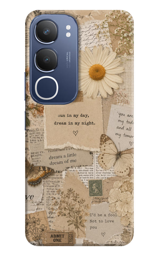 Vintage case Vivo Y29 5G Hard Case Back Cover by Casekaro