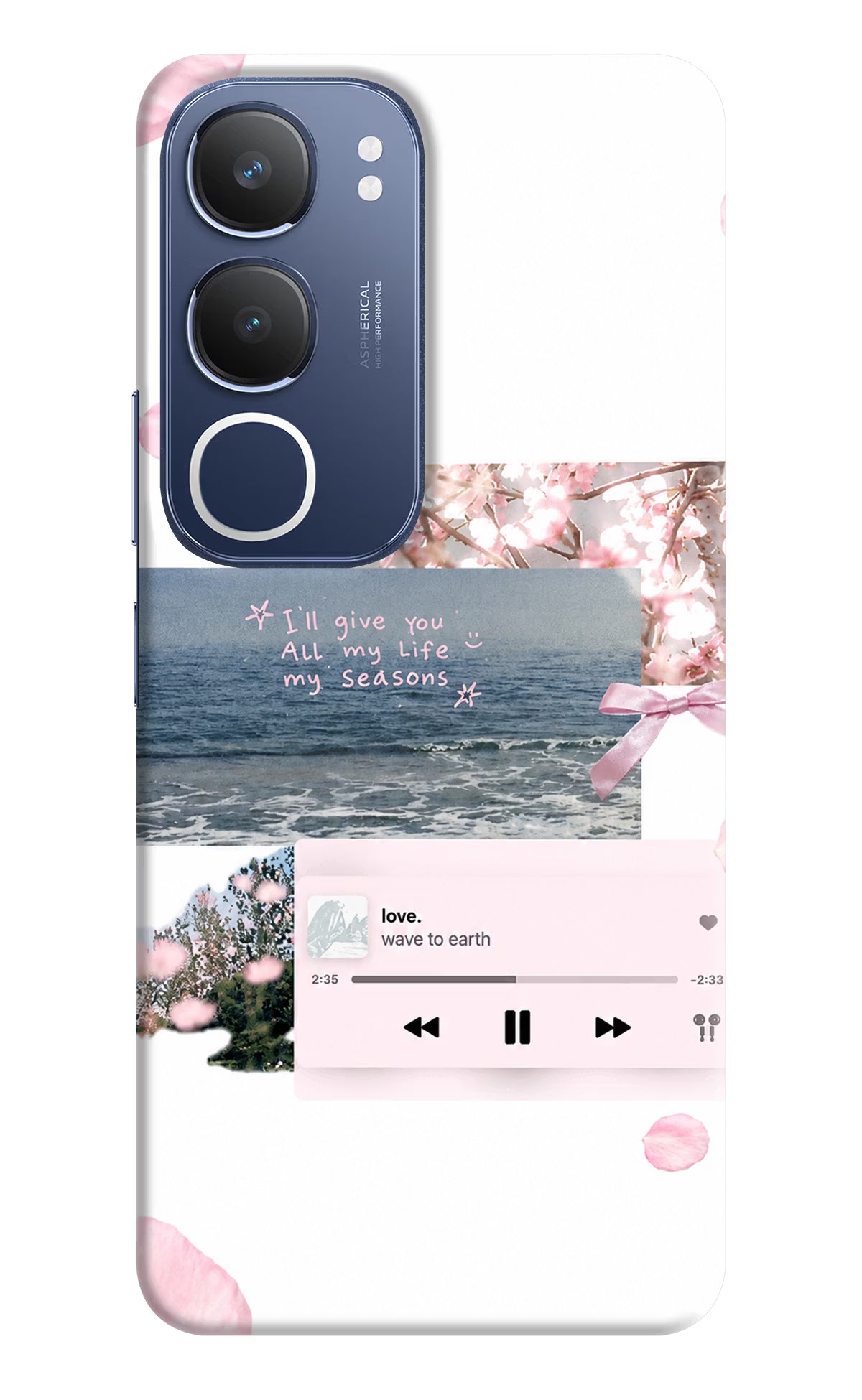 Wave to earth Vivo Y29 5G Back Cover