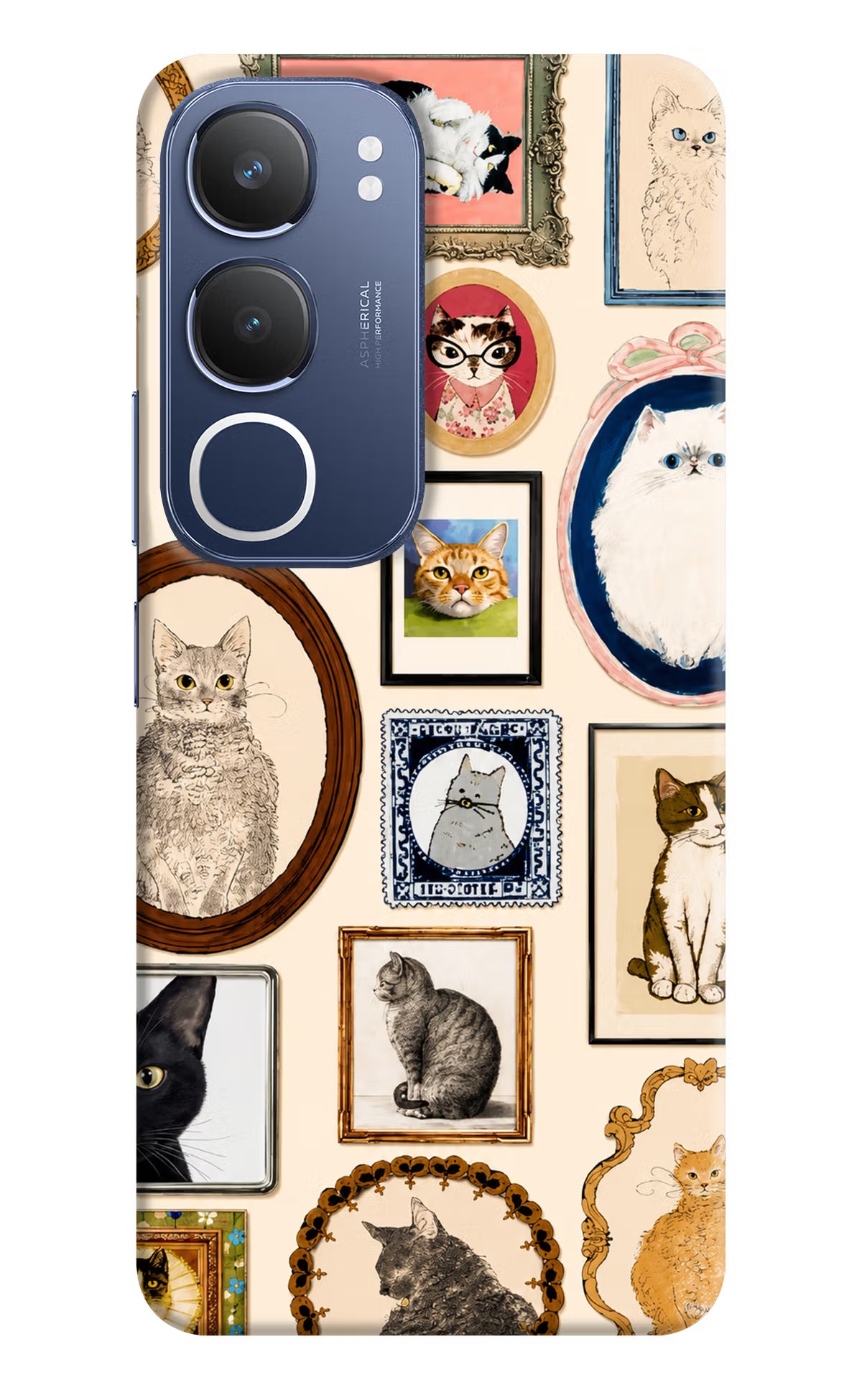 Mirror Cats Vivo Y29 5G Back Cover