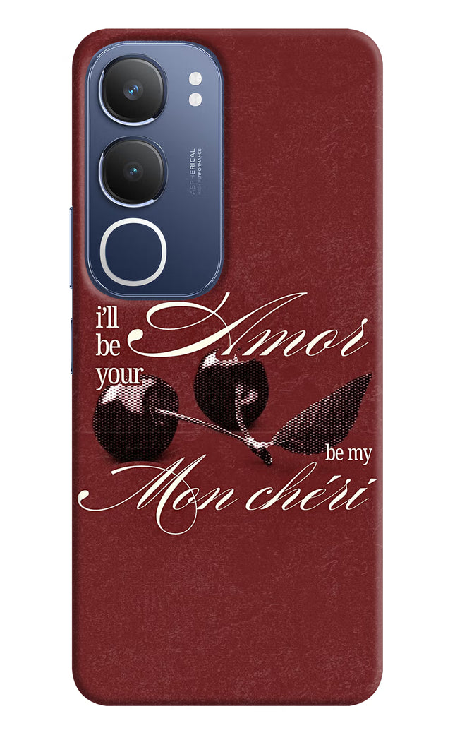 Velvet Cherry Vivo Y29 5G Hard Case Back Cover by Casekaro