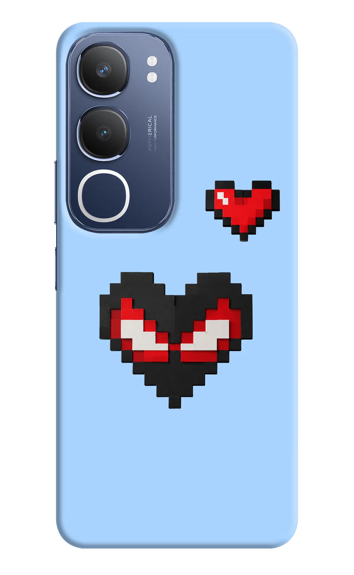 Peter Heart Vivo Y29 5G Back Cover