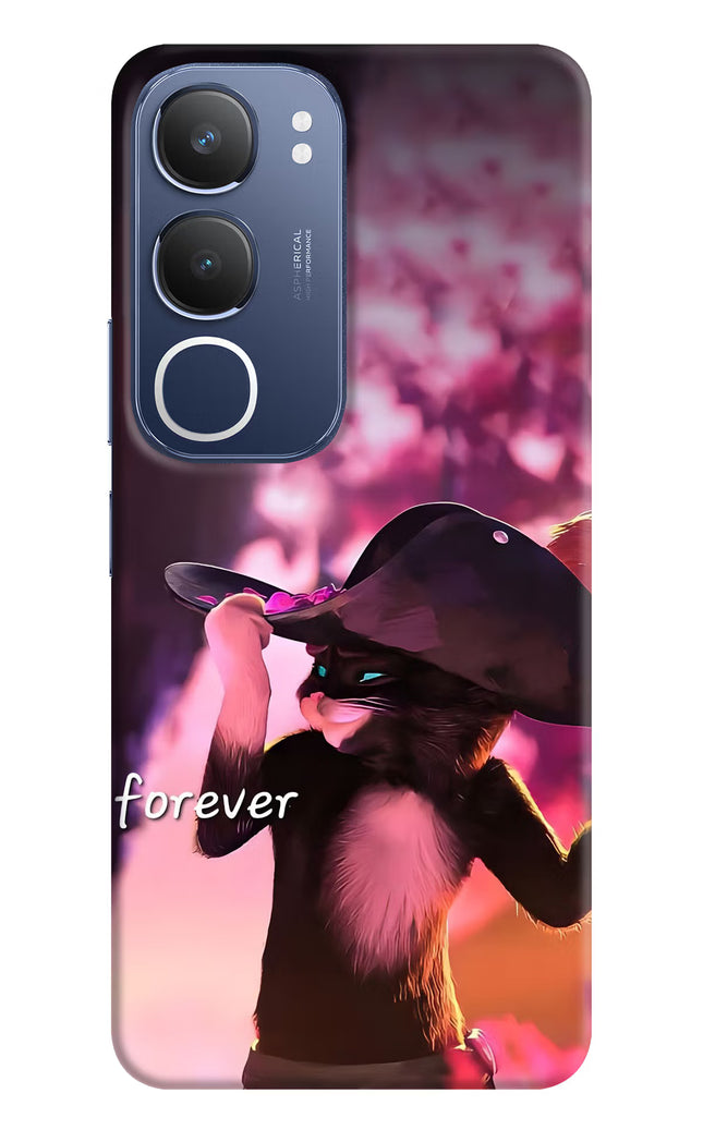 Forever Cat Vivo Y29 5G Hard Case Back Cover by Casekaro