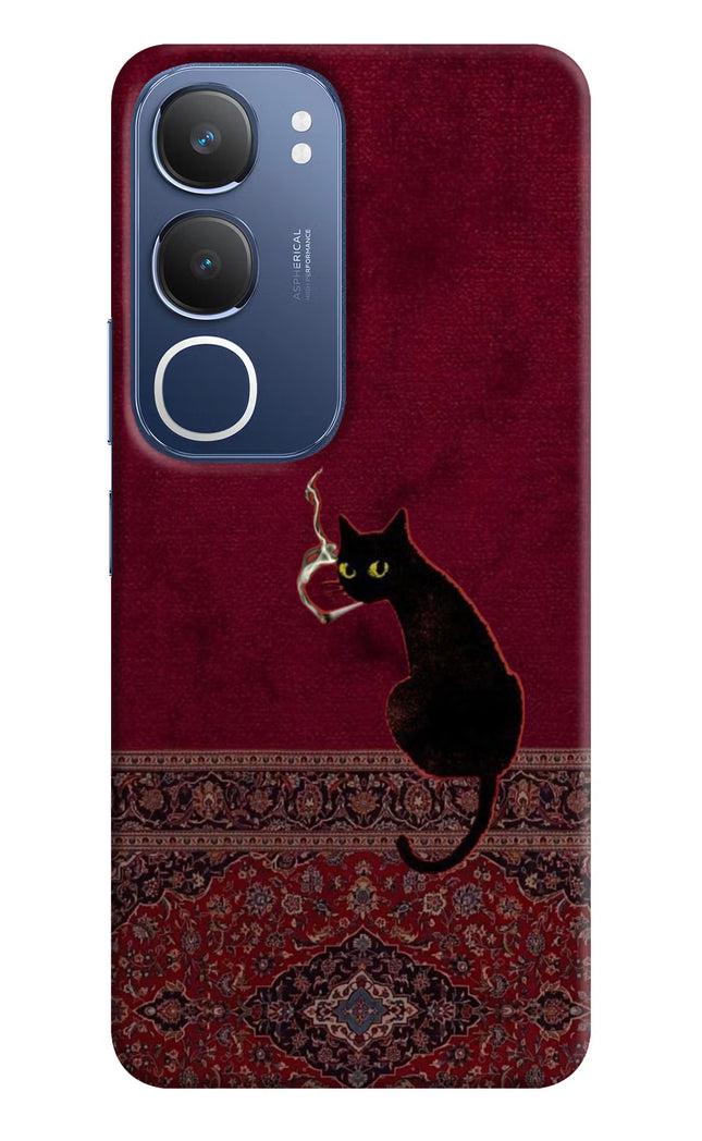 Midnight Cat Vivo Y29 5G Hard Case Back Cover by Casekaro