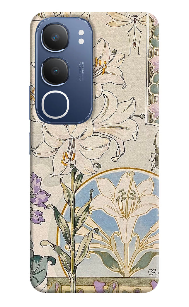 White Lily Vivo Y29 5G Hard Case Back Cover by Casekaro