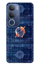 Koi Blue Vivo Y29 5G Hard Case Back Cover by Casekaro