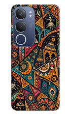 Folk Print Vivo Y29 5G Hard Case Back Cover by Casekaro