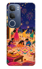 Diwali Night Vivo Y29 5G Hard Case Back Cover by Casekaro