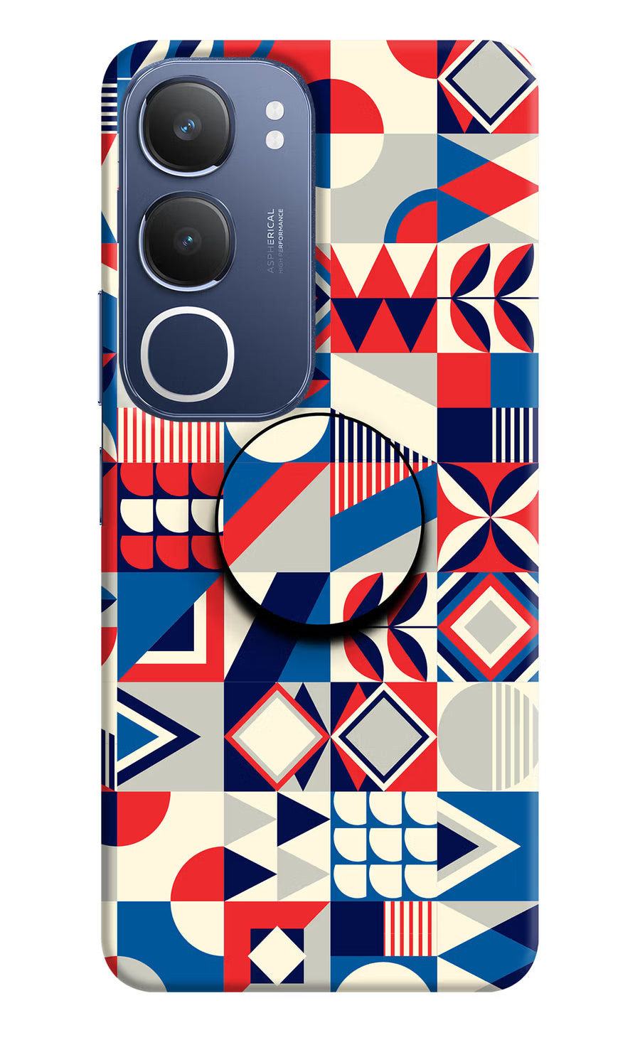 Colorful Pattern Vivo Y29 5G Pop Case, Hard case