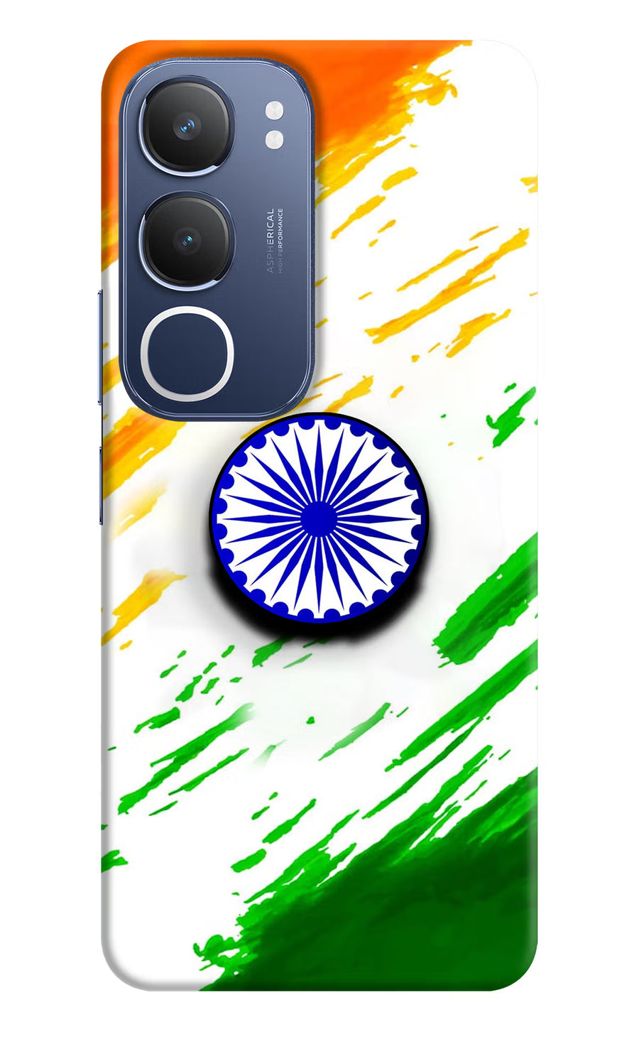 Indian Flag Ashoka Chakra Vivo Y29 5G Pop Case, Hard case