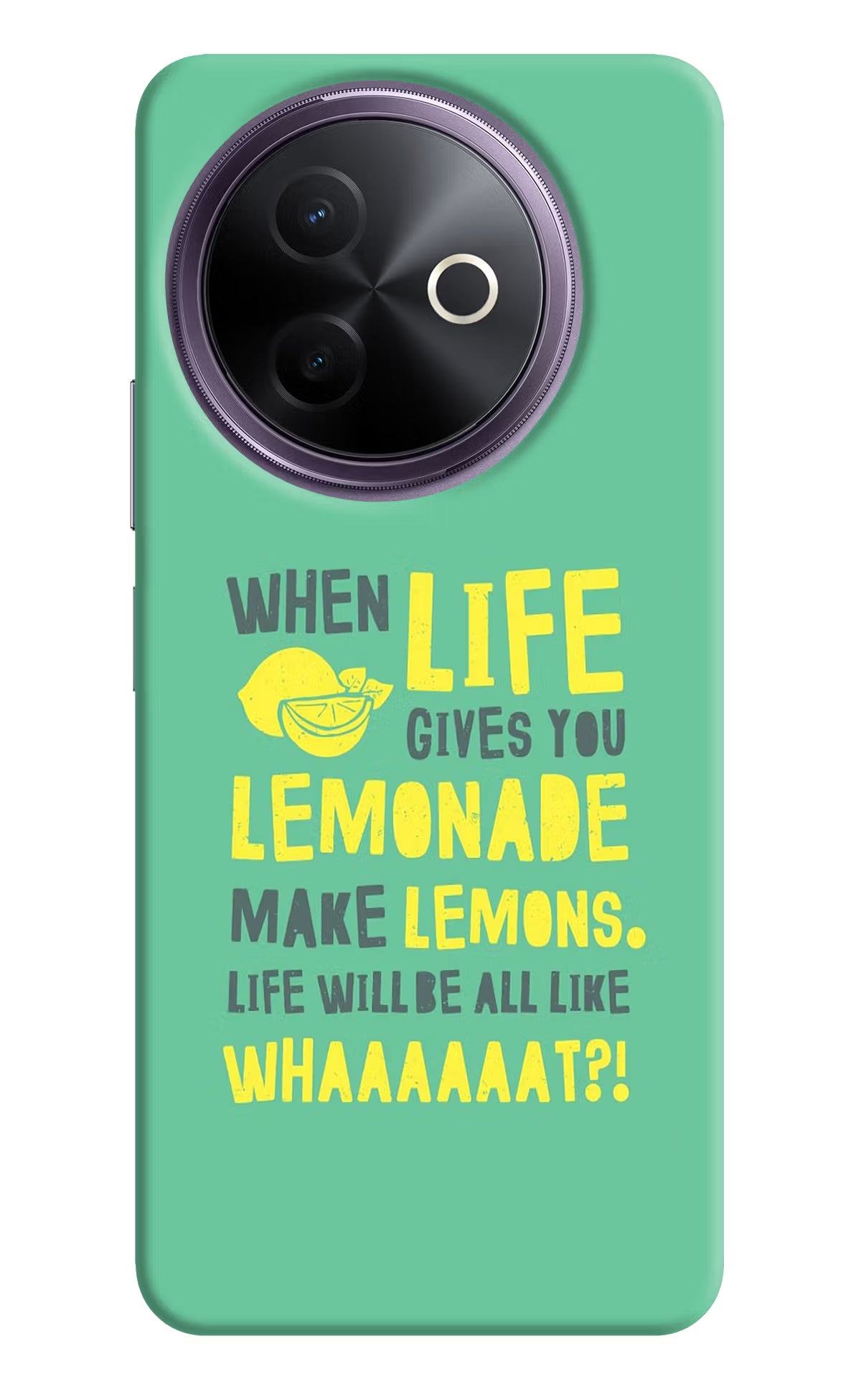 Quote Vivo Y39 5G Hard Case Back Cover by Casekaro