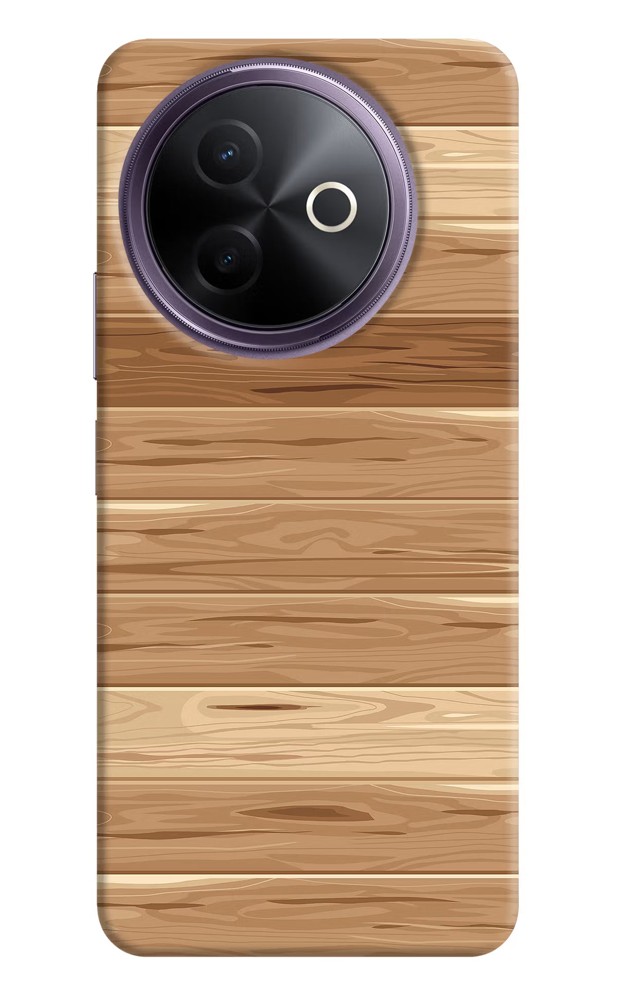 Wooden Vector Vivo Y39 5G Hard Case Back Cover by Casekaro