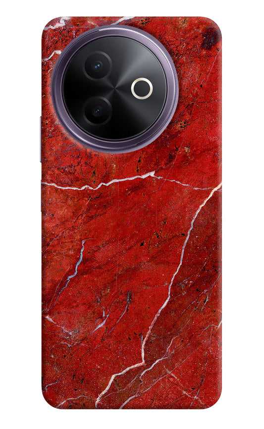 Red Marble Design Vivo Y39 5G Hard Case Back Cover by Casekaro