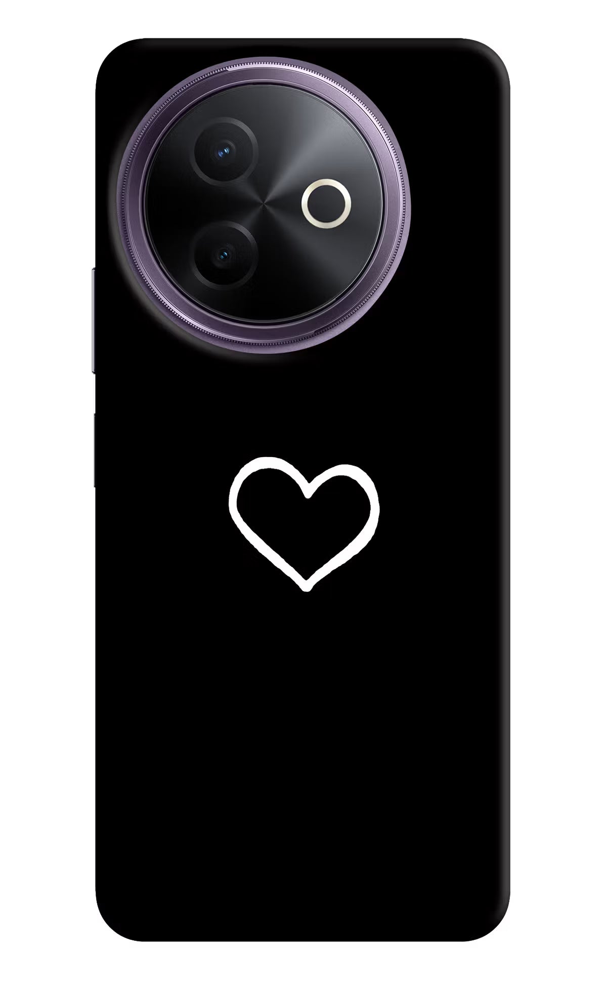 Heart Vivo Y39 5G Hard Case Back Cover by Casekaro