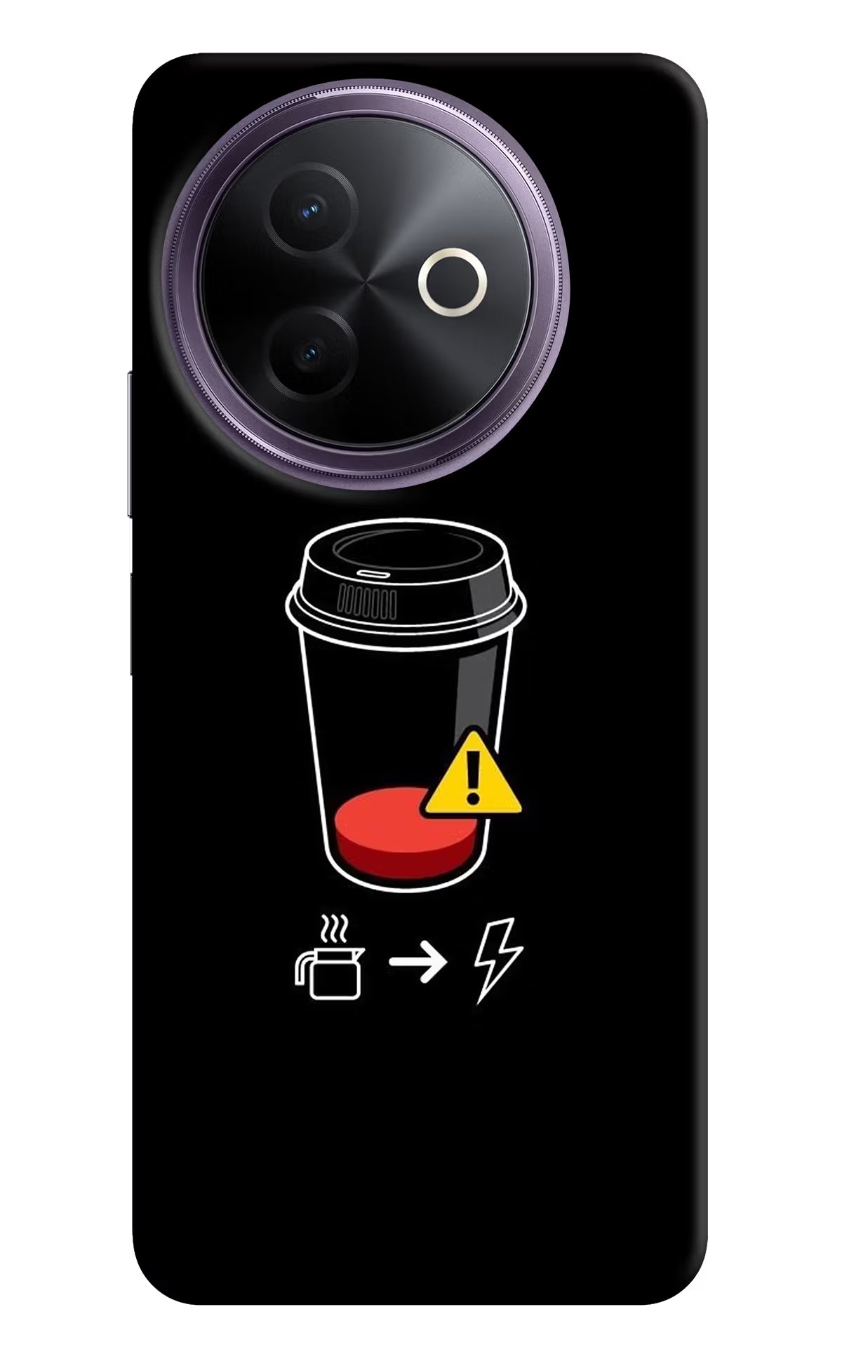 Coffee Vivo Y39 5G Hard Case Back Cover by Casekaro