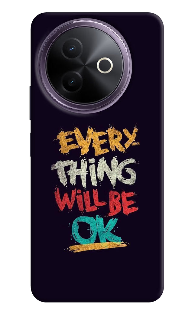 Everything Will Be Ok Vivo Y39 5G Hard Case Back Cover by Casekaro