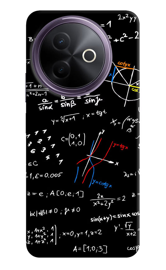 Mathematics Formula Vivo Y39 5G Hard Case Back Cover by Casekaro