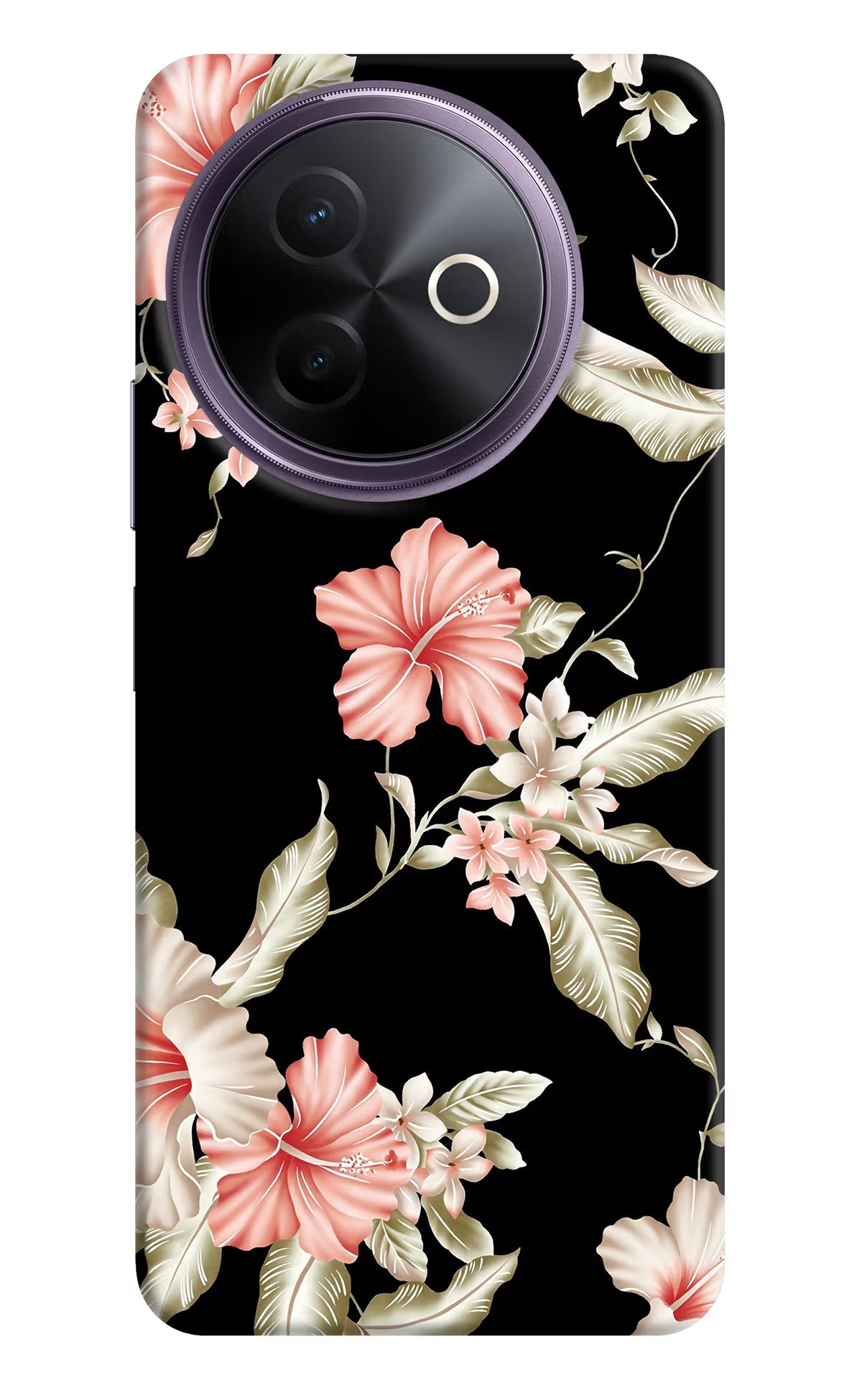 Flowers Vivo Y39 5G Hard Case Back Cover by Casekaro