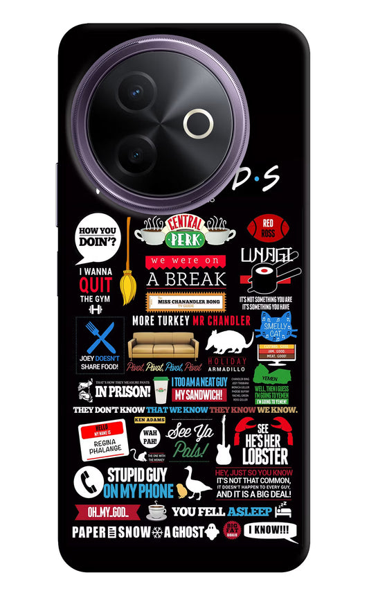 FRIENDS Vivo Y39 5G Hard Case Back Cover by Casekaro