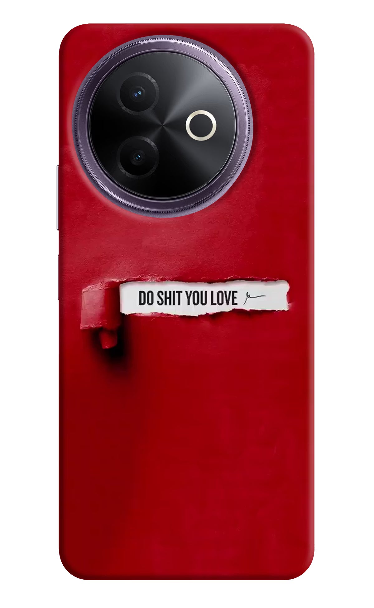 Do Shit You Love Vivo Y39 5G Hard Case Back Cover by Casekaro