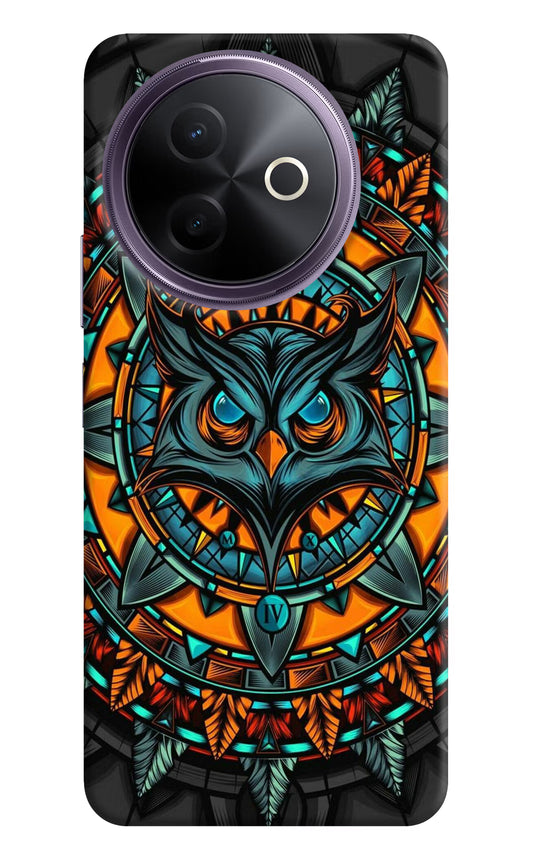 Angry Owl Art Vivo Y39 5G Hard Case Back Cover by Casekaro