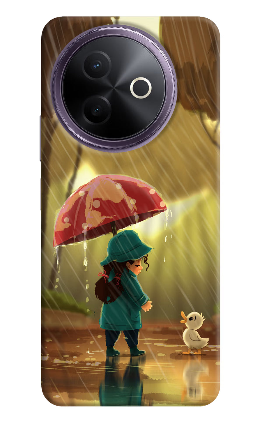 Rainy Day Vivo Y39 5G Back Cover, Hard case