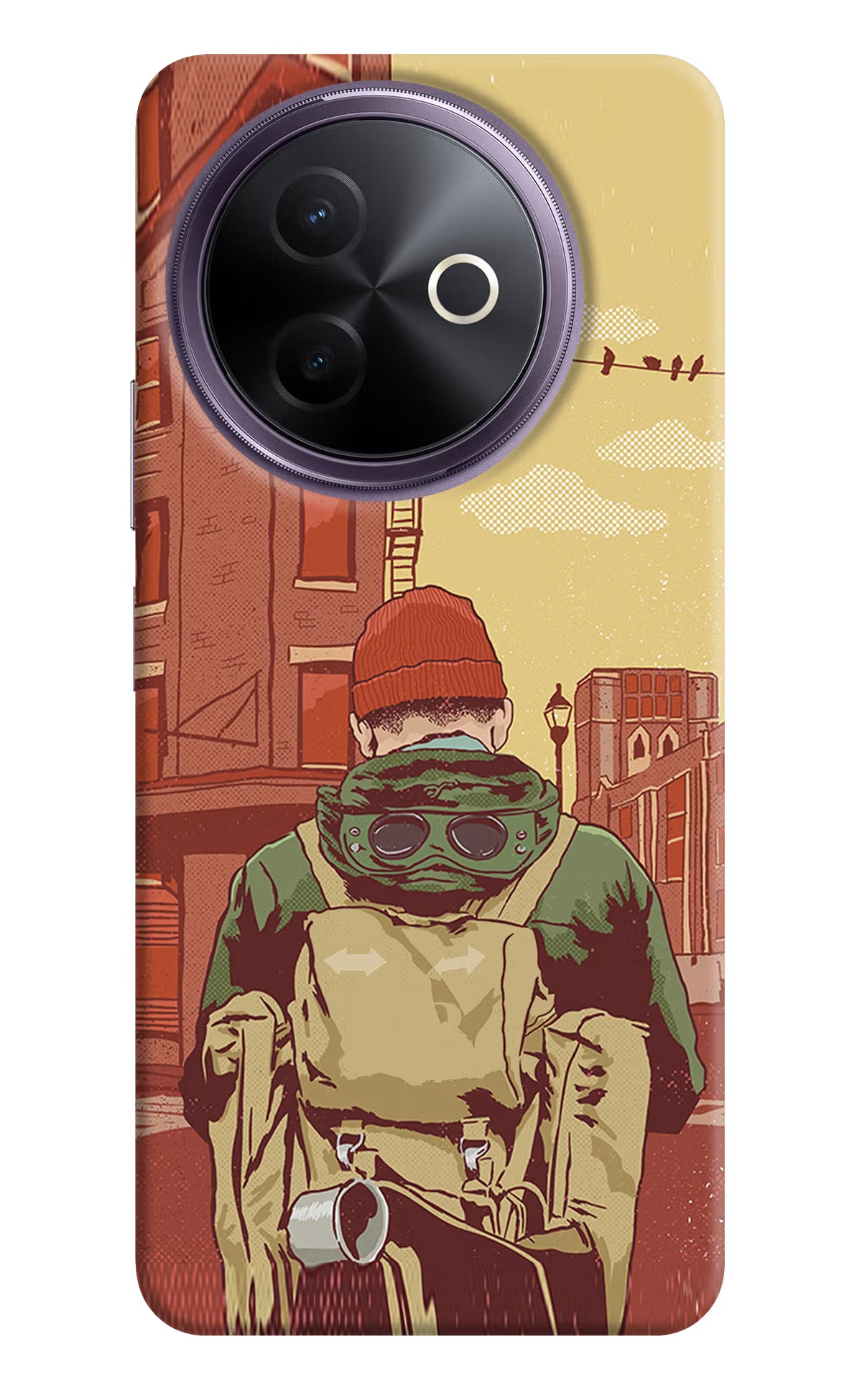 Adventurous Vivo Y39 5G Hard Case Back Cover by Casekaro