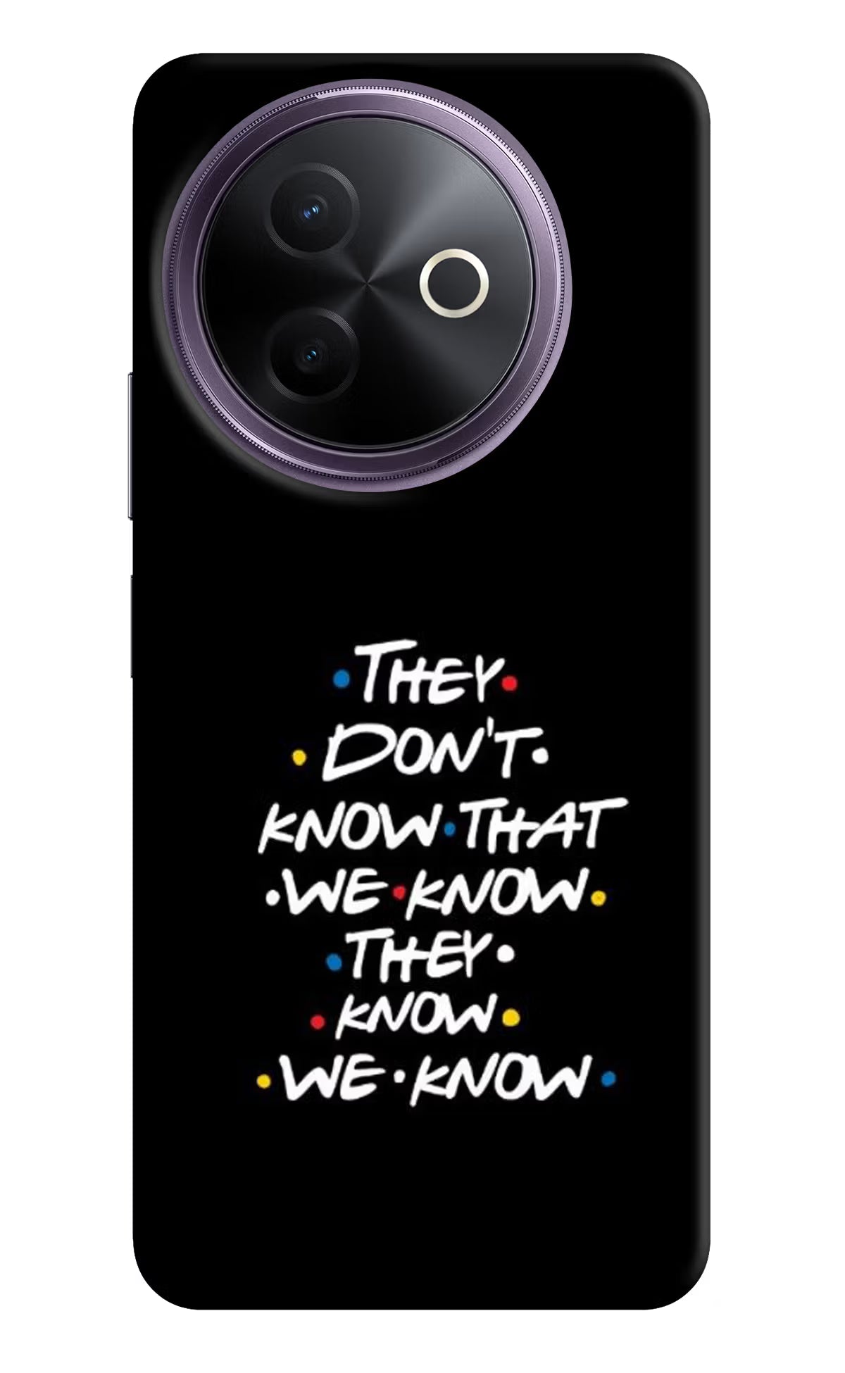 FRIENDS Dialogue Vivo Y39 5G Hard Case Back Cover by Casekaro