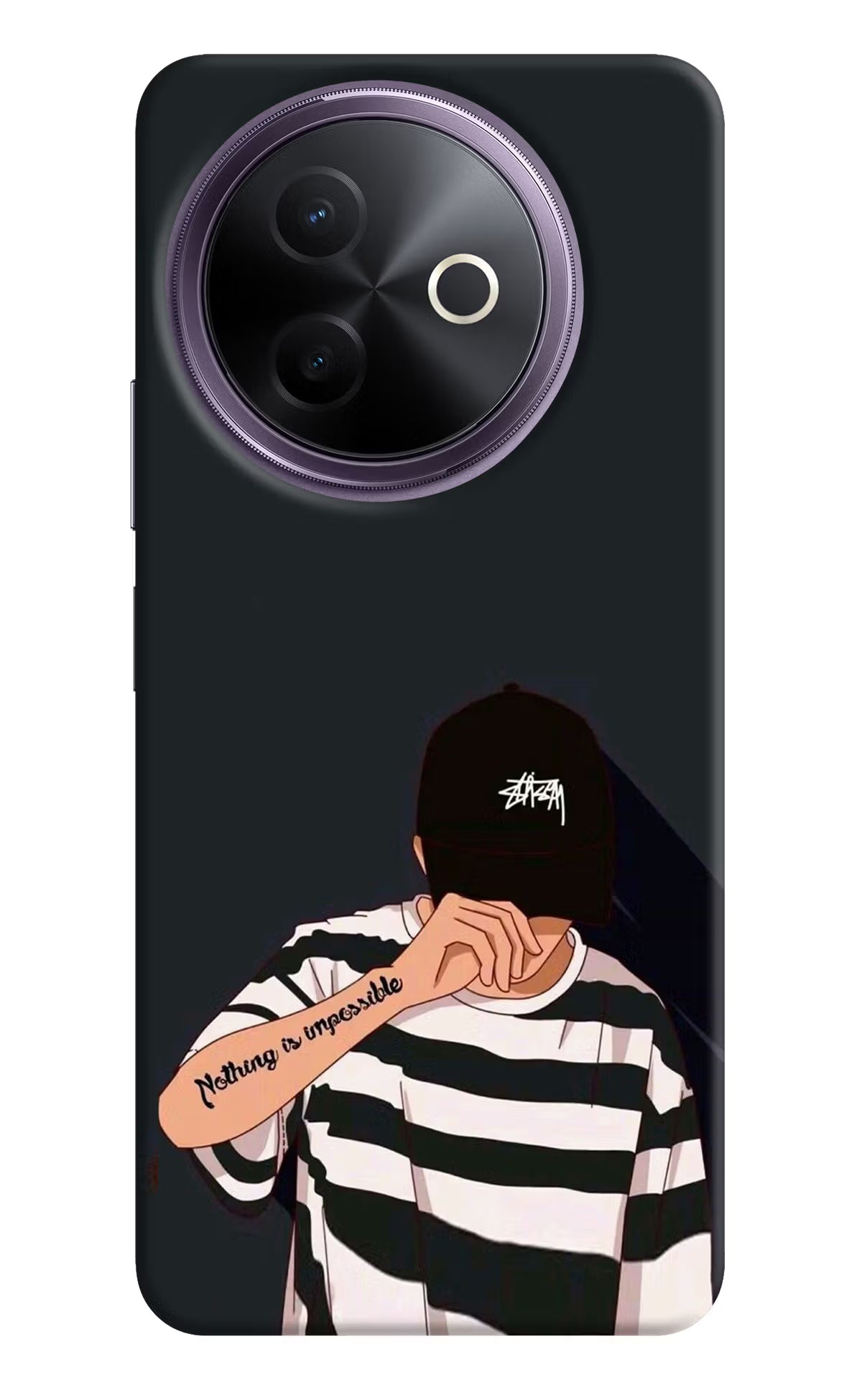 Aesthetic Boy Vivo Y39 5G Hard Case Back Cover by Casekaro