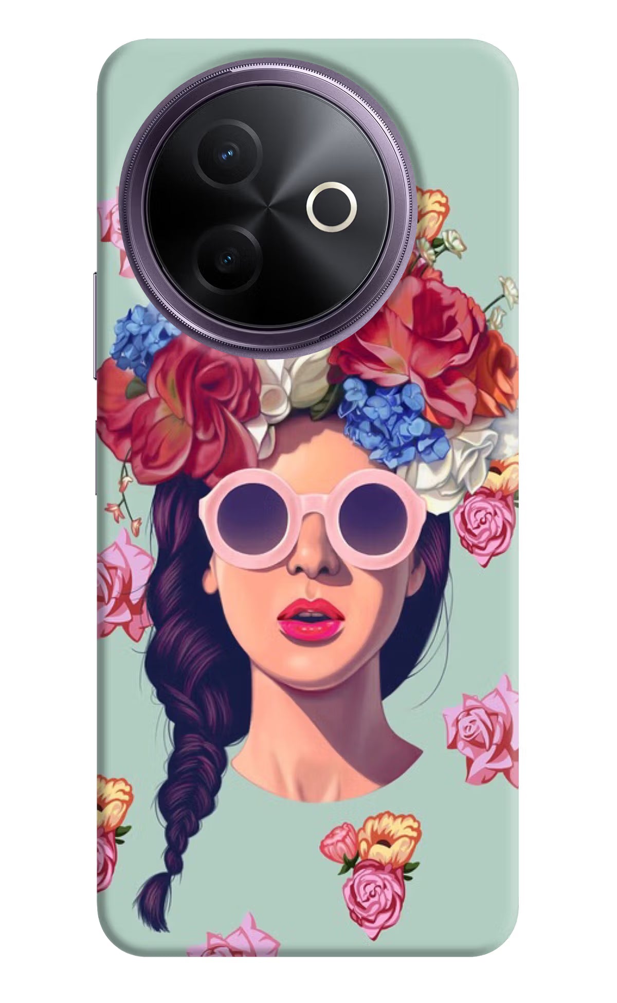 Pretty Girl Vivo Y39 5G Hard Case Back Cover by Casekaro