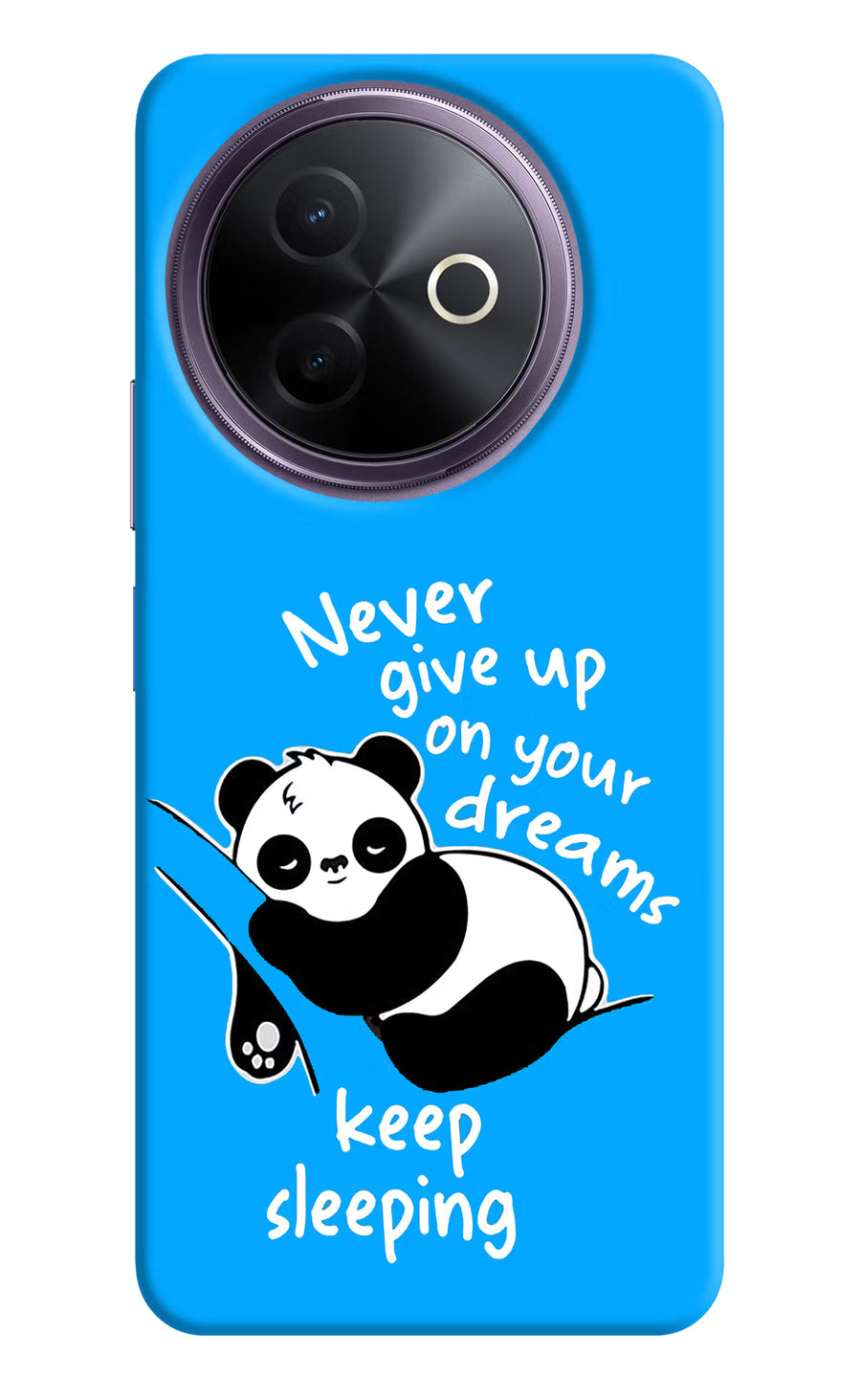 Keep Sleeping Vivo Y39 5G Back Cover, Hard case