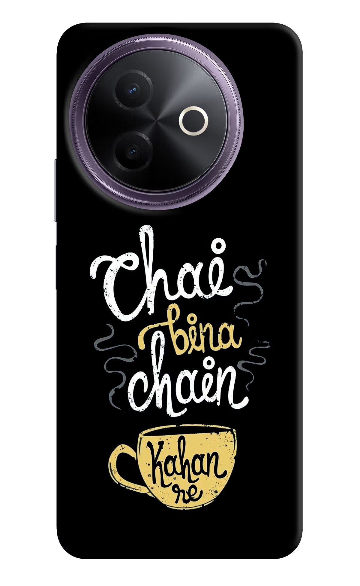 Chai Bina Chain Kaha Re Vivo Y39 5G Hard Case Back Cover by Casekaro