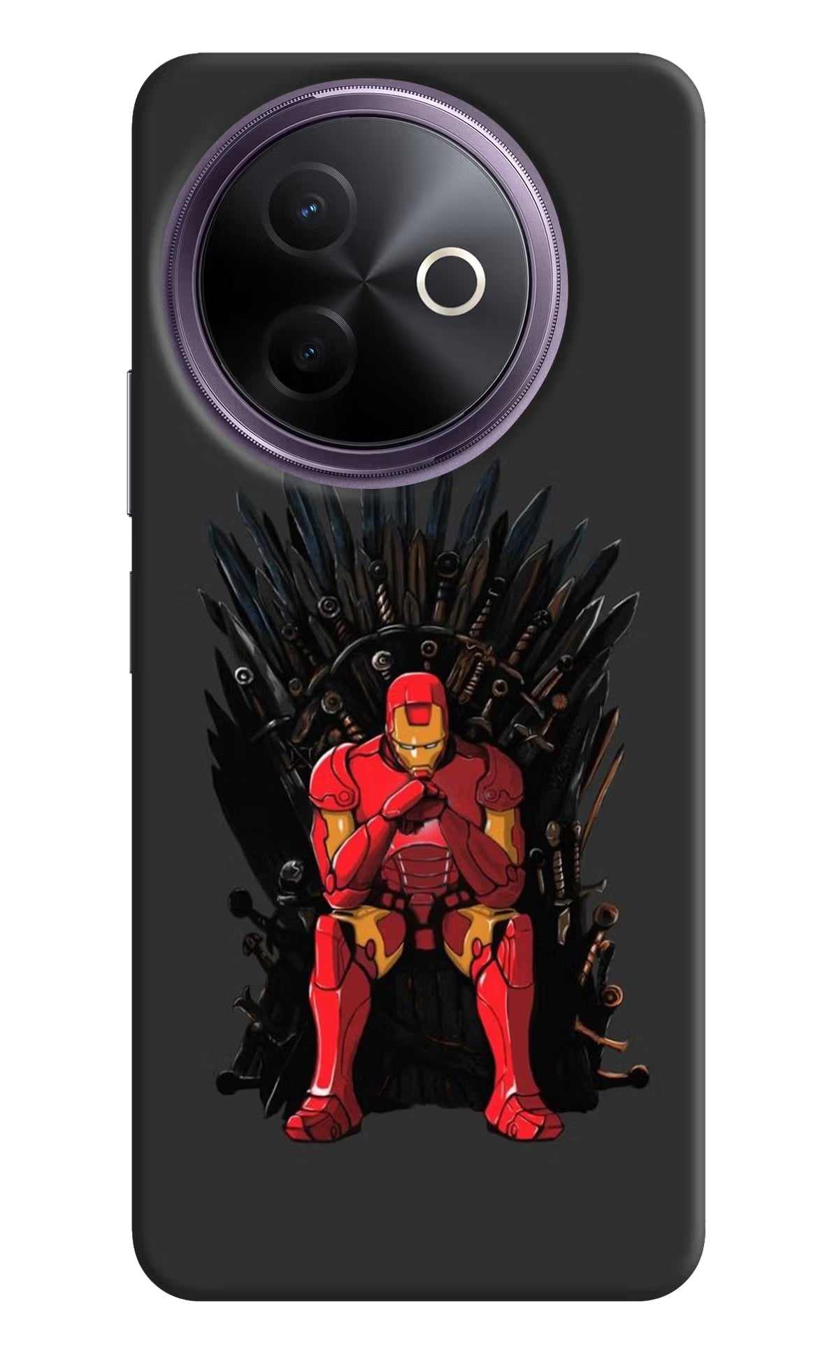 Ironman Throne Vivo Y39 5G Hard Case Back Cover by Casekaro