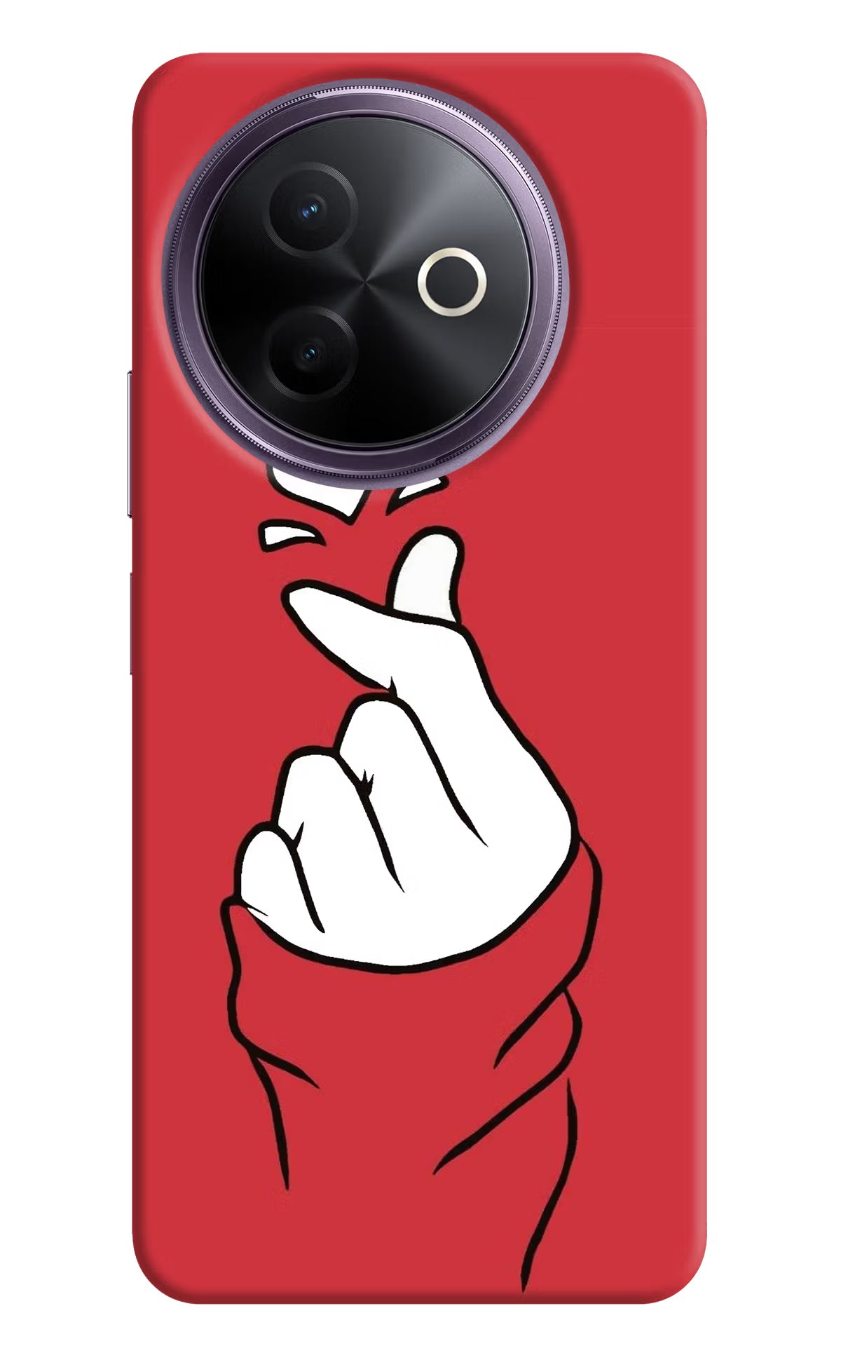 Korean Love Sign Vivo Y39 5G Hard Case Back Cover by Casekaro