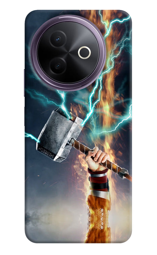Thor Hammer Mjolnir Vivo Y39 5G Hard Case Back Cover by Casekaro