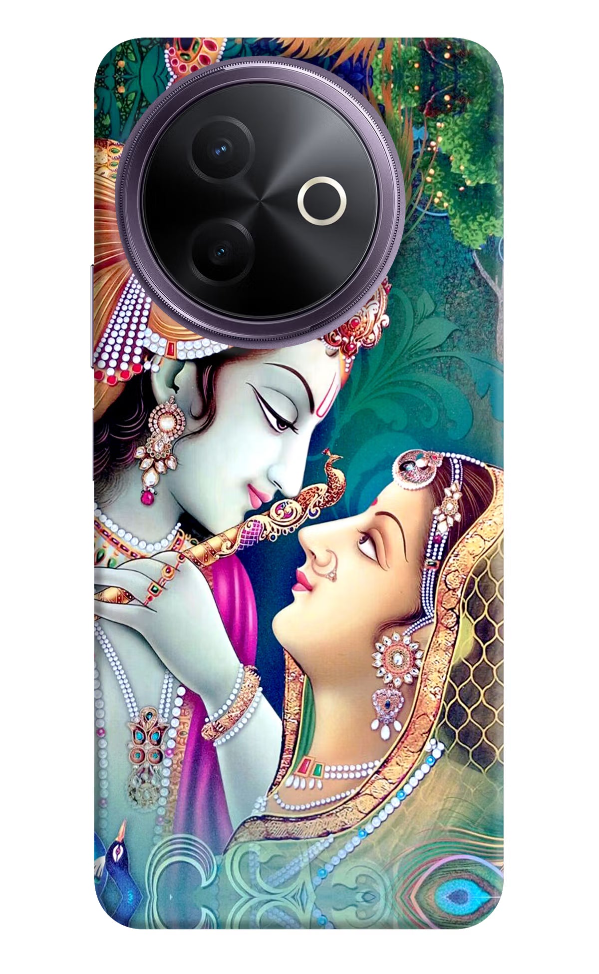Lord Radha Krishna Vivo Y39 5G Hard Case Back Cover by Casekaro