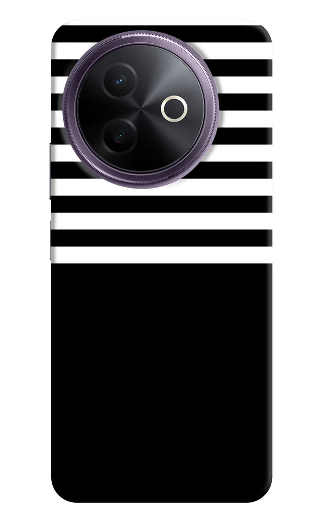 Black and White Print Vivo Y39 5G Hard Case Back Cover by Casekaro