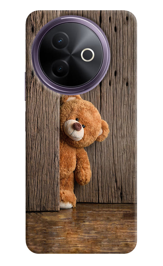 Teddy Wooden Vivo Y39 5G Hard Case Back Cover by Casekaro