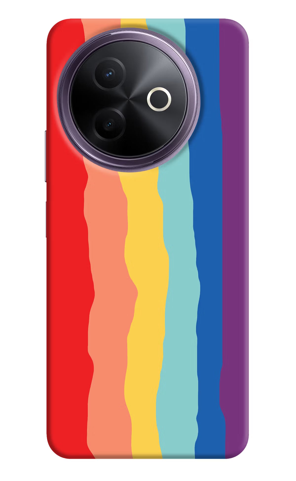 Rainbow Vivo Y39 5G Hard Case Back Cover by Casekaro