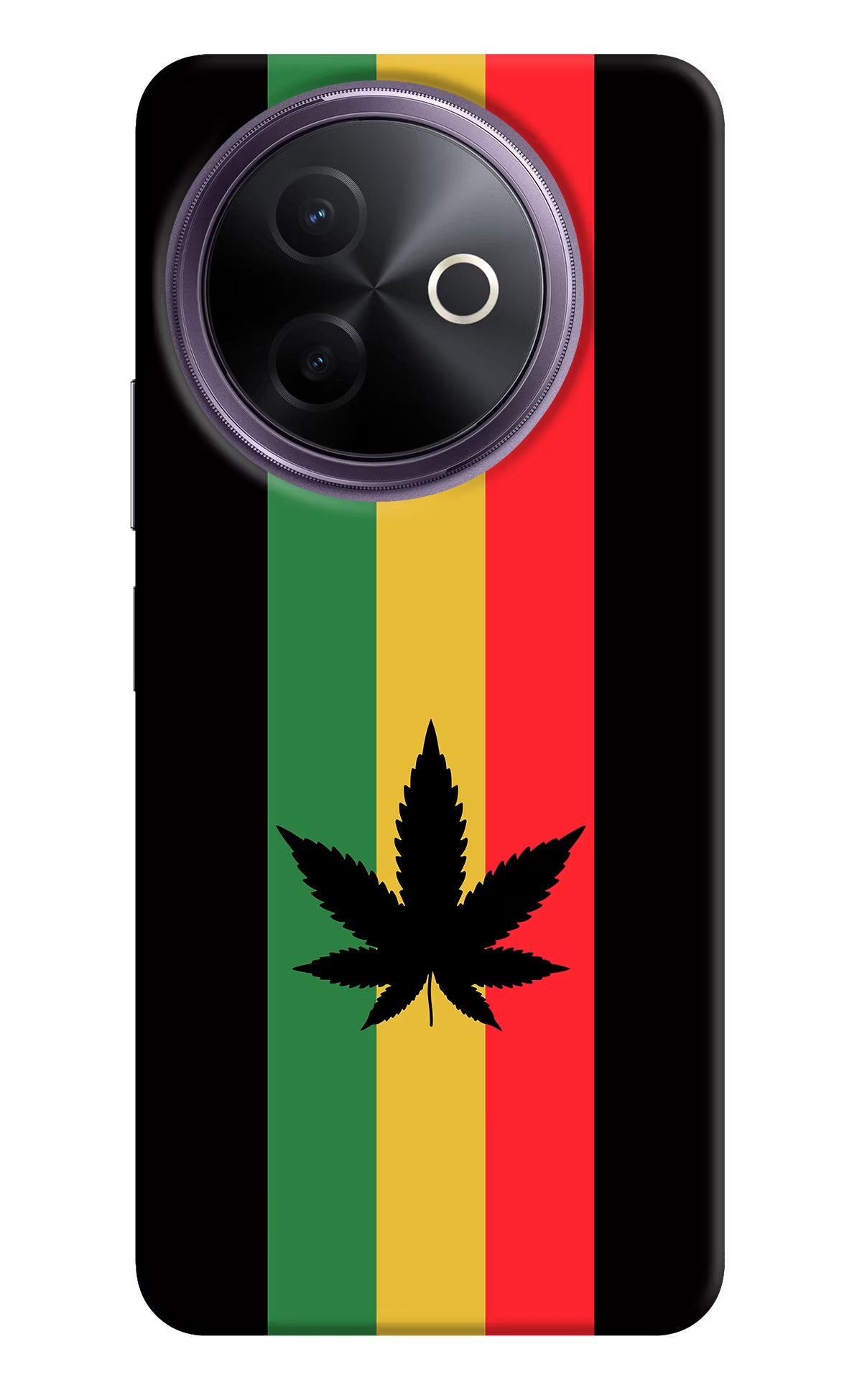 Weed Flag Vivo Y39 5G Hard Case Back Cover by Casekaro