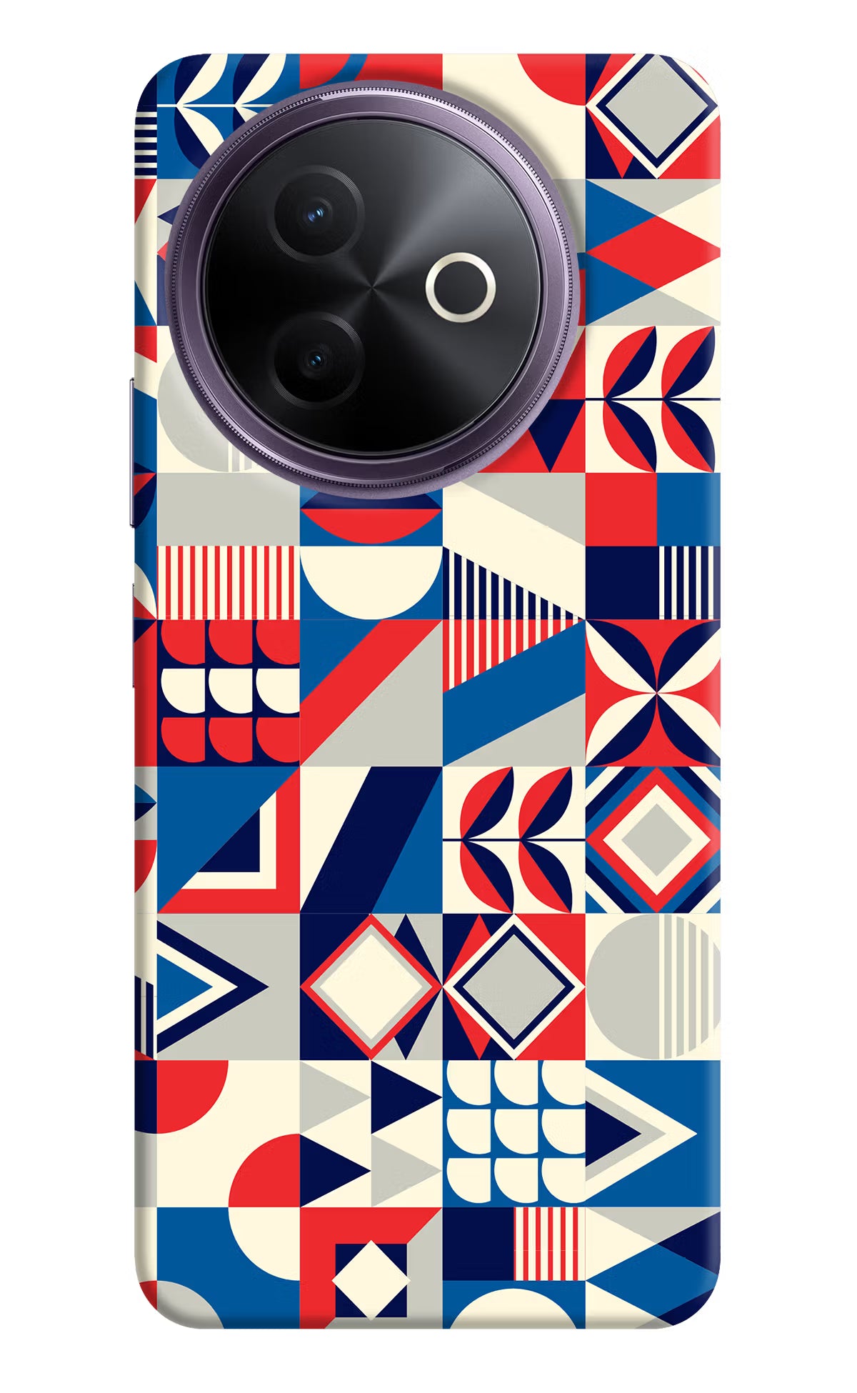Colorful Pattern Vivo Y39 5G Hard Case Back Cover by Casekaro