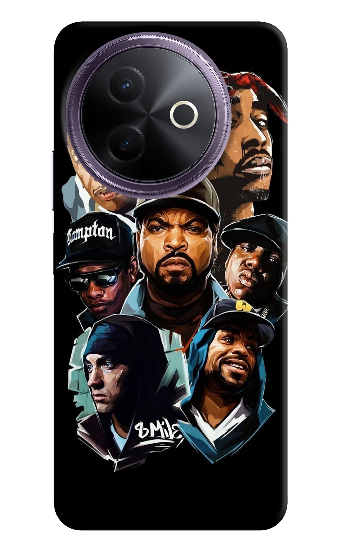 Rappers Vivo Y39 5G Hard Case Back Cover by Casekaro