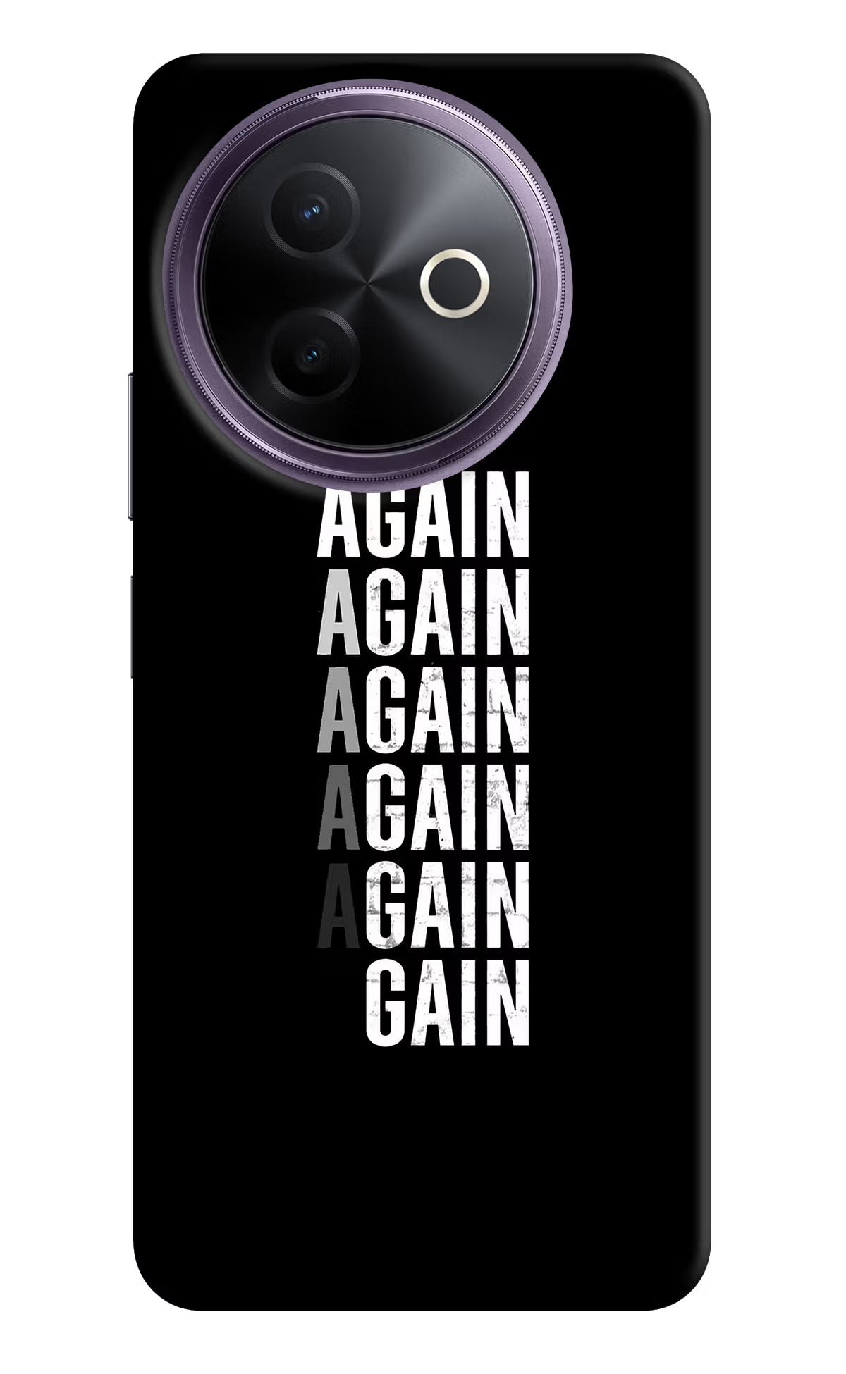 Again Again Gain Vivo Y39 5G Hard Case Back Cover by Casekaro