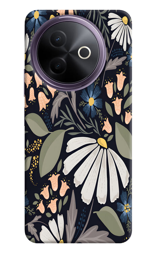 Flowers Art Vivo Y39 5G Hard Case Back Cover by Casekaro