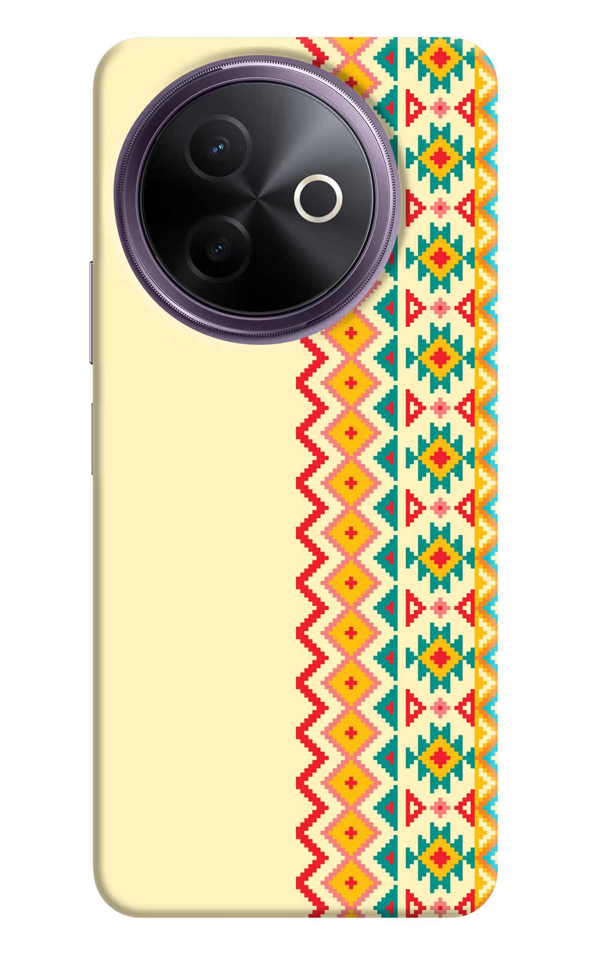 Ethnic Seamless Vivo Y39 5G Hard Case Back Cover by Casekaro