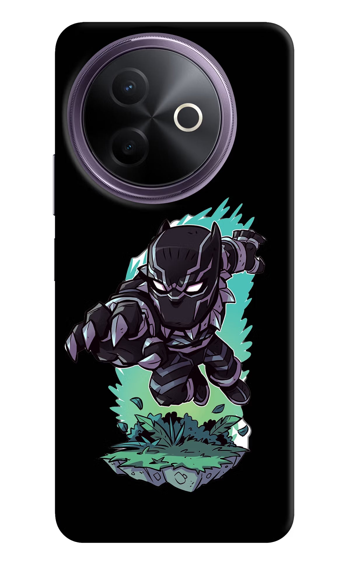 Black Panther Vivo Y39 5G Hard Case Back Cover by Casekaro